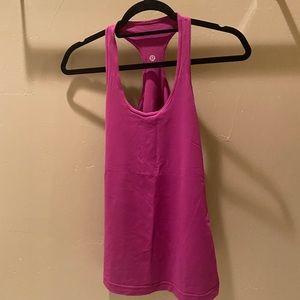 Lululemon Cool Racerback Dark Pink